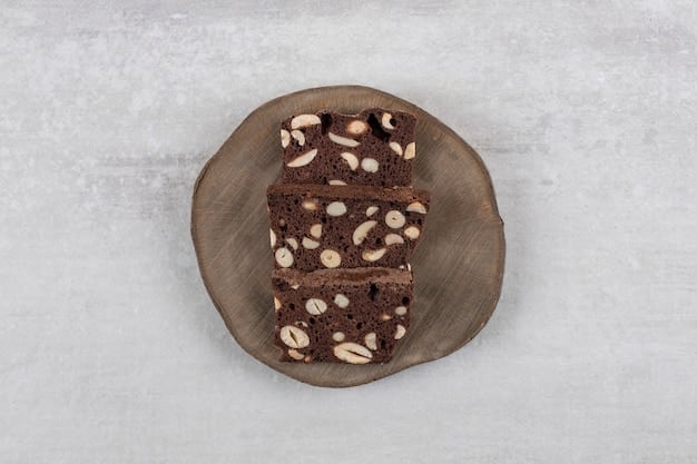 An overhead shot of a 9x13 inch pan filled with chocolate oatmeal bars, neatly cut into squares, showcasing the rich chocolate color and the texture of the oats.