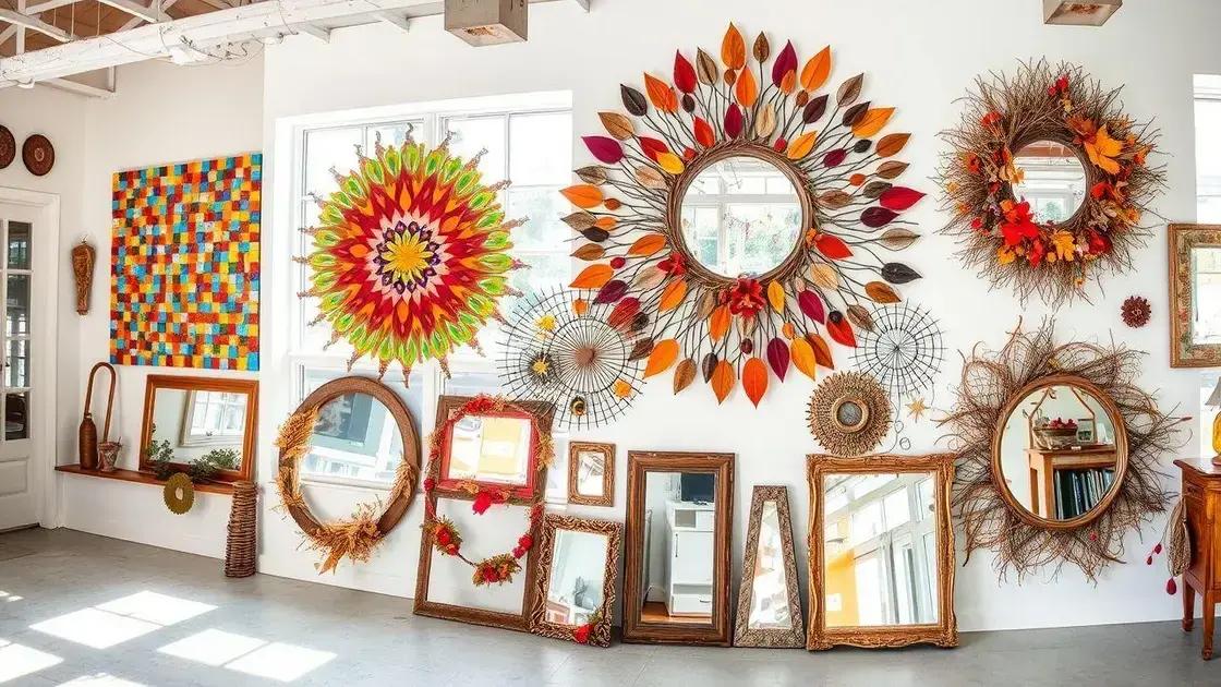 Inspiring examples of recycled wall art designs