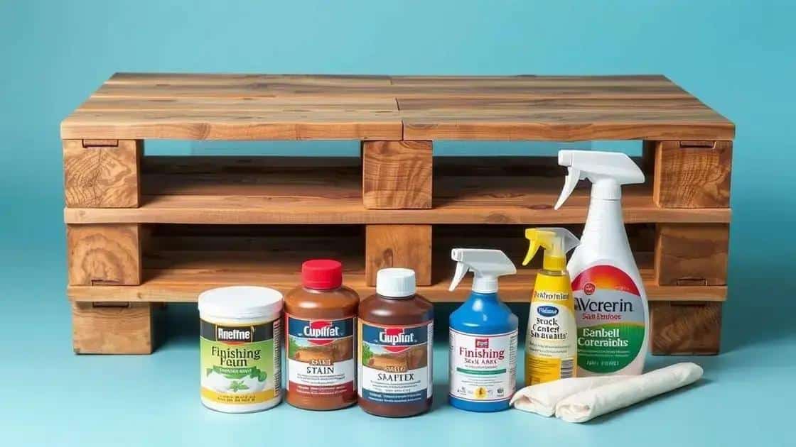 Tips for finishing and maintaining your upcycled furniture