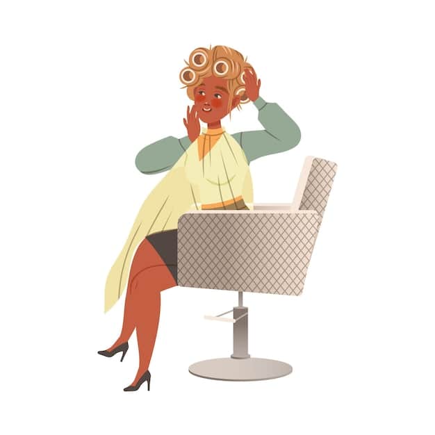 A worn-down caregiver is depicted sitting on a chair looking distraught, with messy hair and a hand covering their face. In the shadows behind them, outlines of care-related tasks are represented, such as administering medication and helping with mobility.