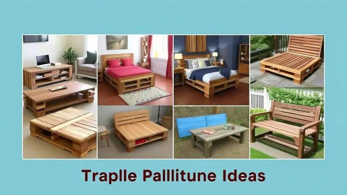 Creative pallet furniture ideas for every room