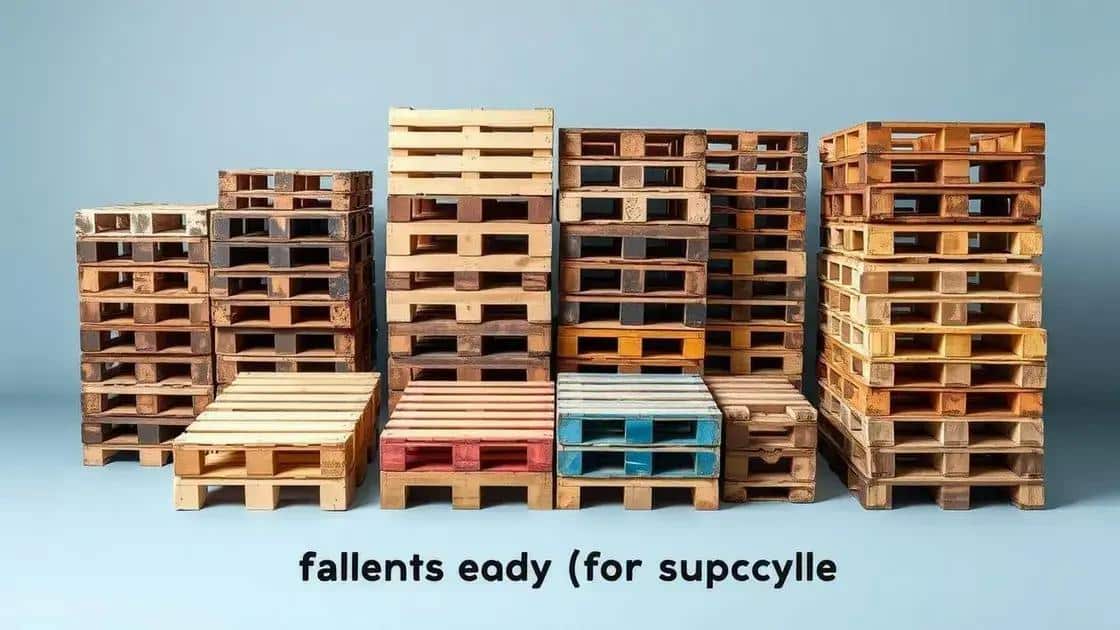 Tips for sourcing pallets and ensuring quality