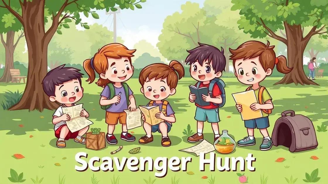 Creative themes for outdoor scavenger hunts