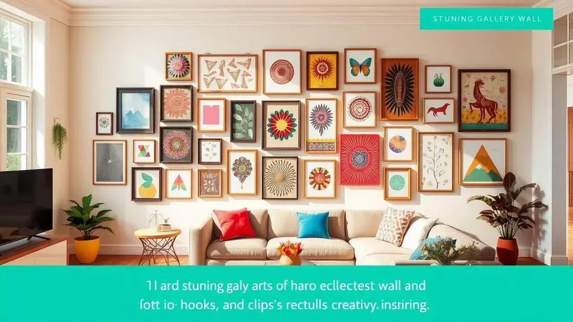Tips for displaying your DIY wall art