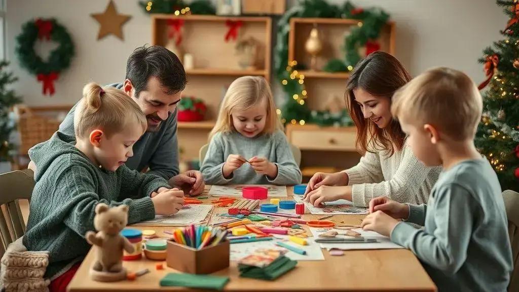 Holiday-themed craft activities for families to enjoy together