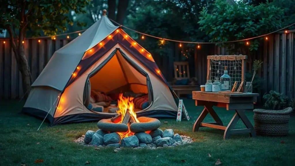 Weekend backyard camping activities: fun for everyone