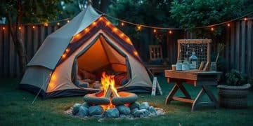 Weekend backyard camping activities: fun for everyone