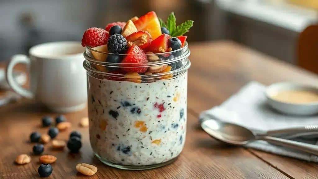 Wholesome overnight oats for busy days Wholesome overnight oats for busy days