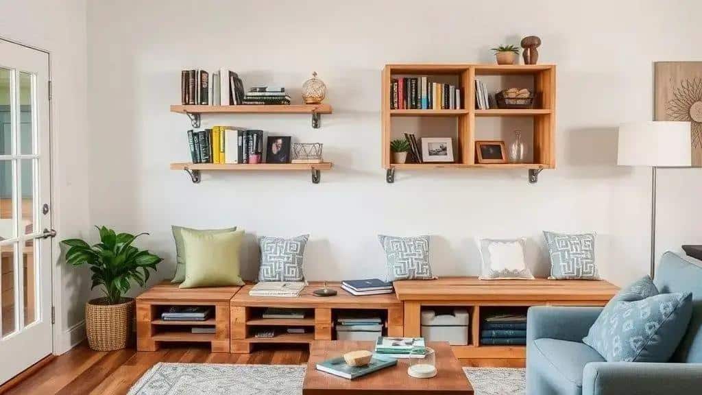 Functional pallet storage solutions Functional pallet storage solutions