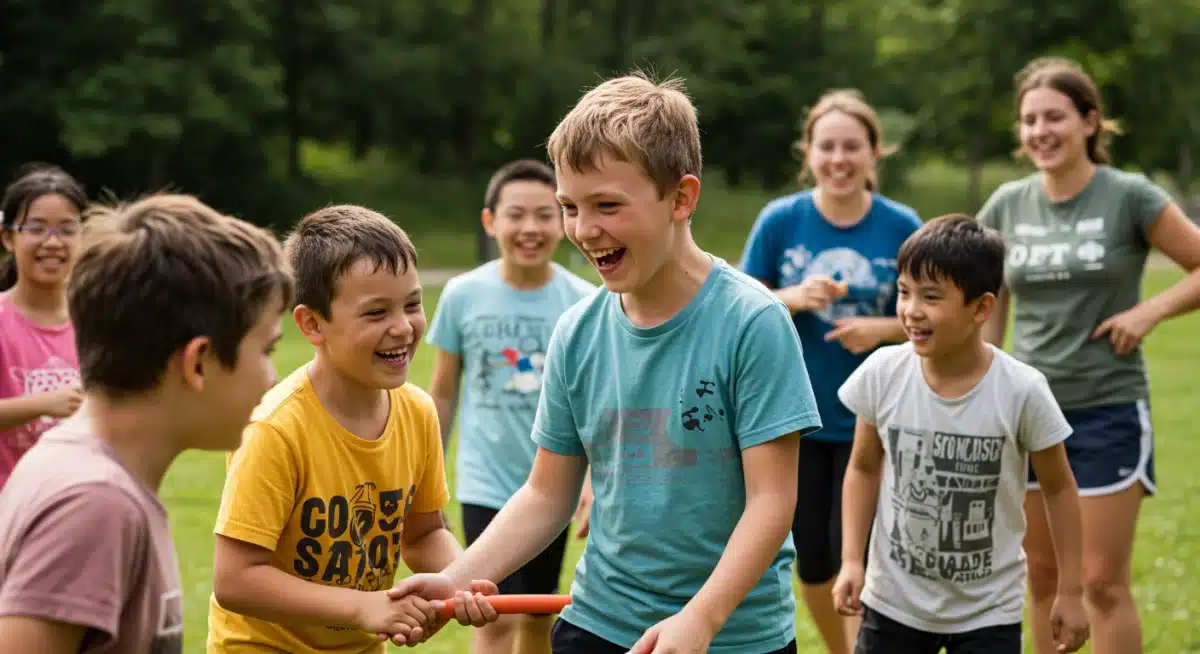 Children with special needs enjoying activities at a specialized respite camp