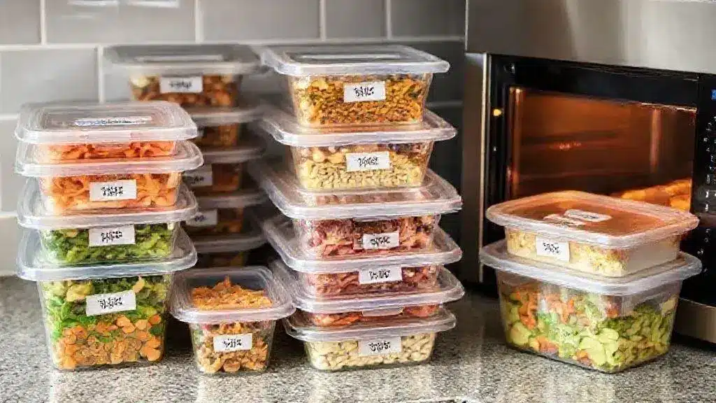 Tips for freezing and reheating lunches