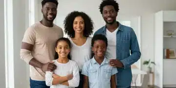 Happy family ready for 2026 flu season