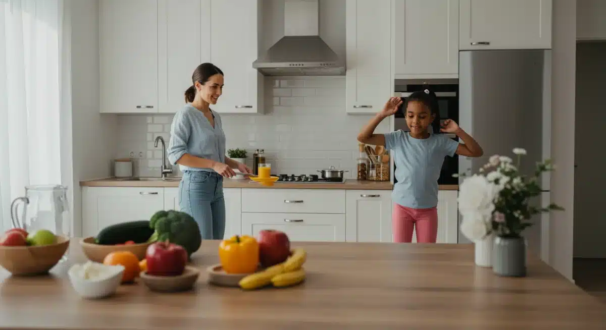 Integrating 15-minute exercise into daily family life