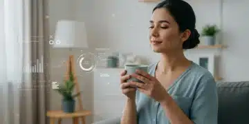 Calm caregiver practicing self-care in 2026