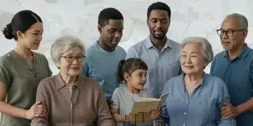 Diverse family caregivers receiving federal support