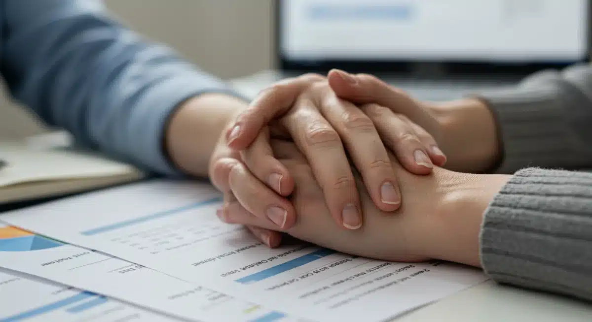 Intergenerational hands symbolizing caregiving and support