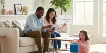Family reviewing ABLE Act documents for special needs planning