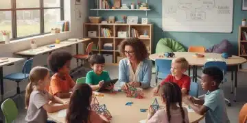 Micro-Schools 2026: Personalized Learning Under $1,500/Month Children learning collaboratively in a modern micro-school setting